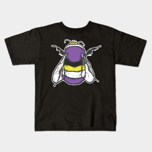 Nonbinary Bee Kids T-Shirt